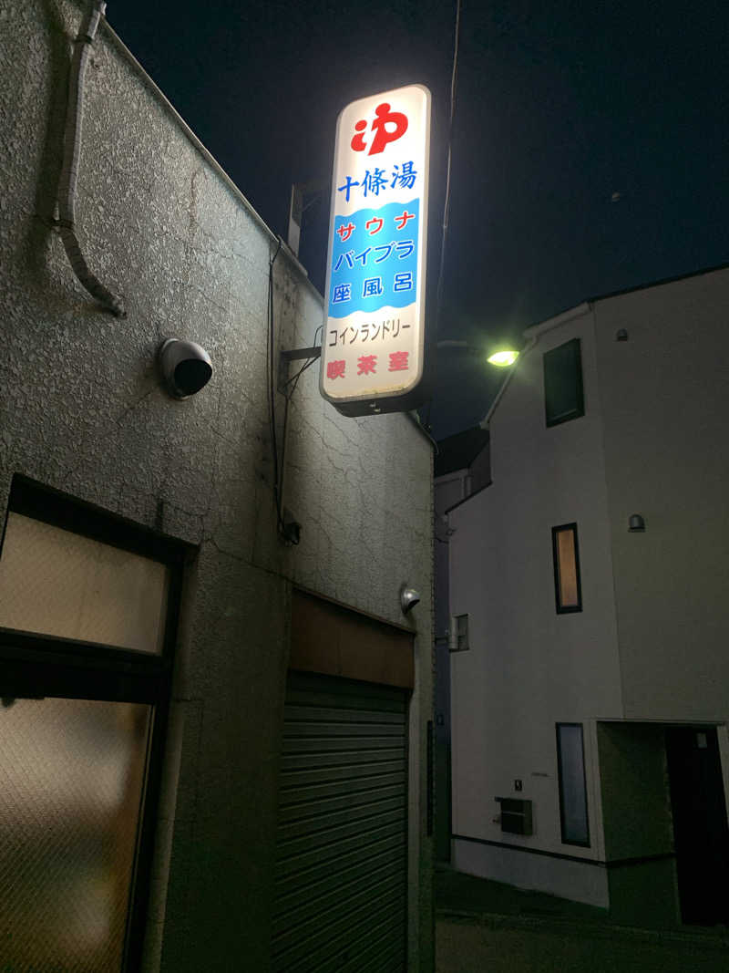 犬さんの十條湯のサ活写真