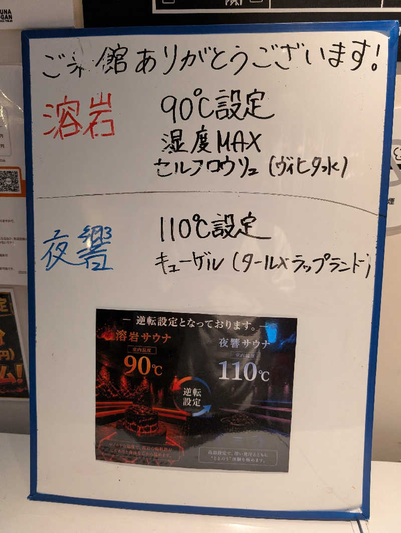ぬまっちさんのサウナヨーガン福岡天神のサ活写真