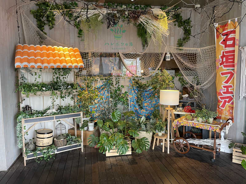 大浜佑介さんのおふろcafé ハレニワの湯のサ活写真
