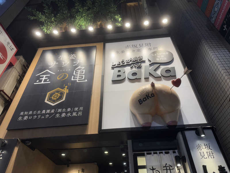 れんさくさんの生姜サウナ 金の亀のサ活写真