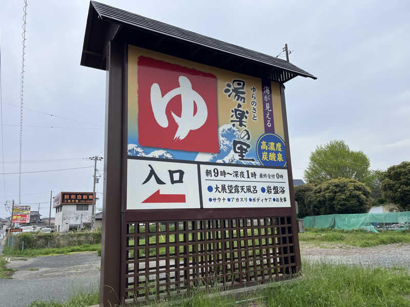 tetraTさんの湯楽の里 日立店のサ活写真
