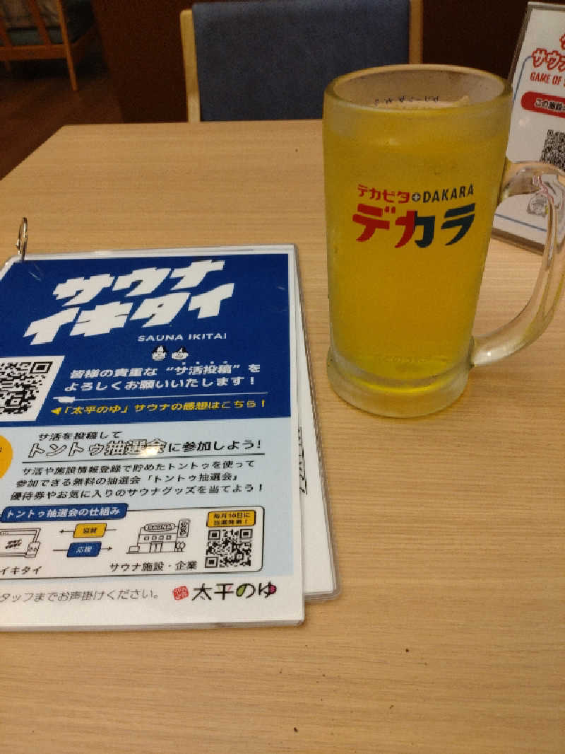 マークンさんのSPA専 太平のゆのサ活写真