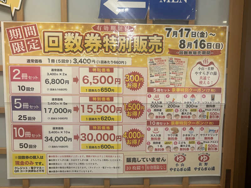 スーパー銭湯 小山やすらぎの湯[小山市]のサ活（サウナ記録・口コミ 