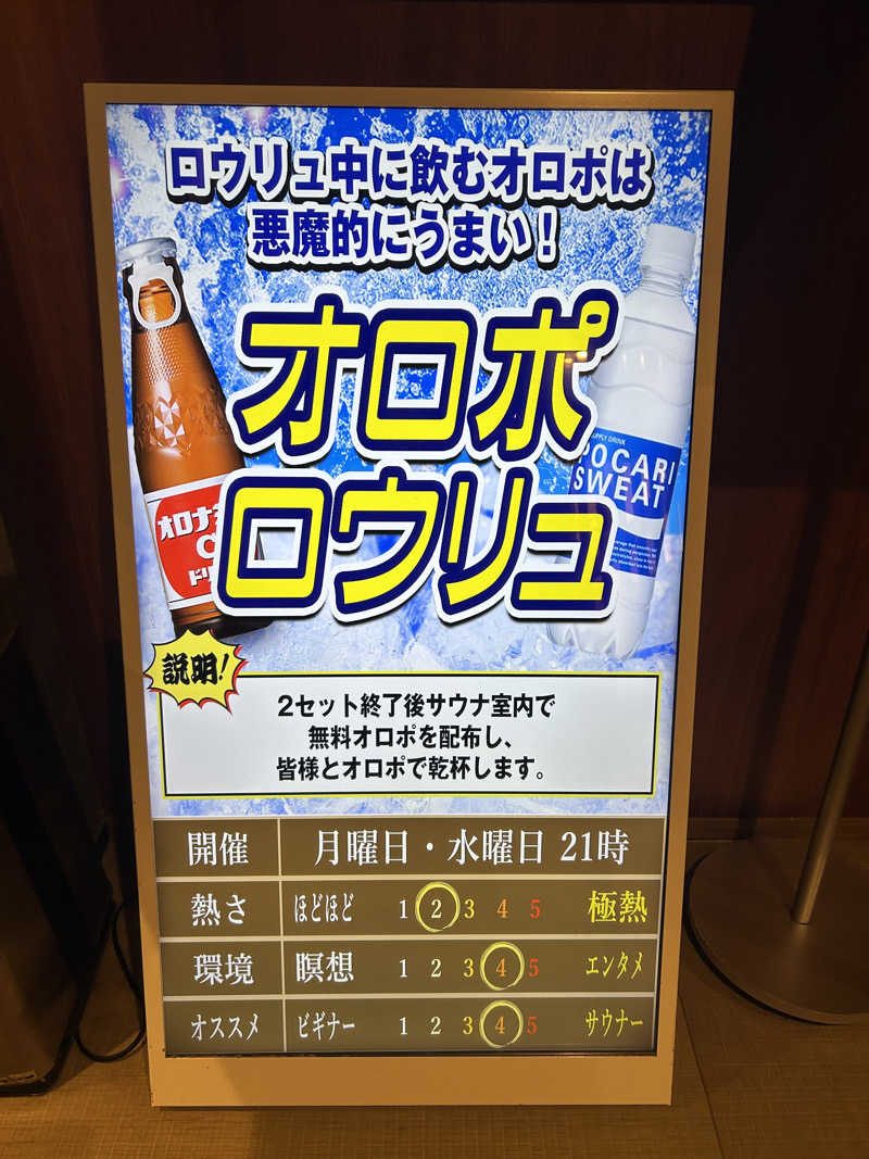 ちくわさんのサウナイーグルのサ活写真