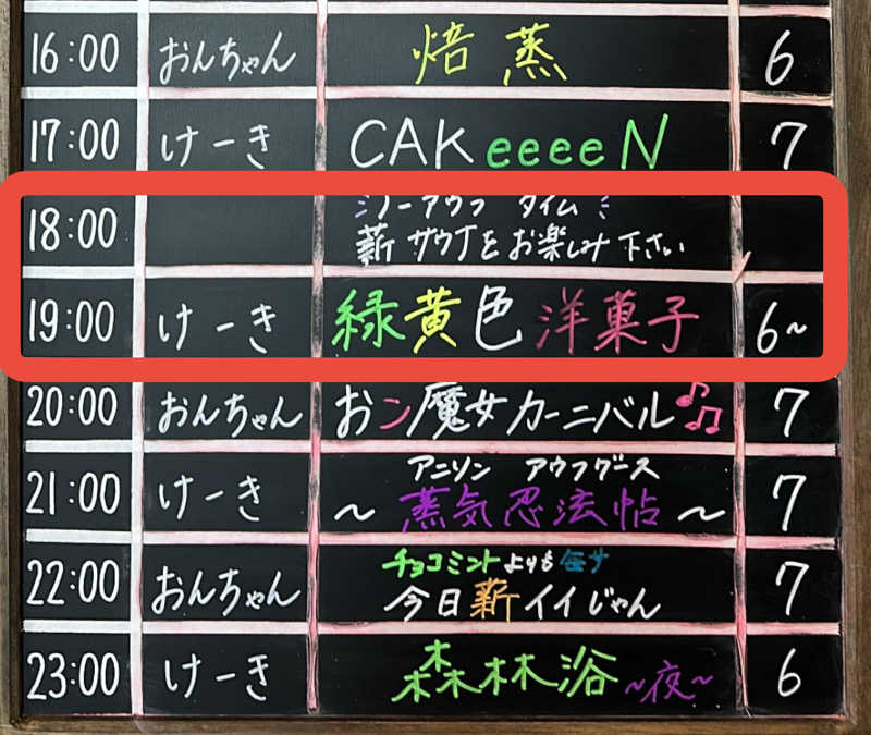 クリーパーパパさんの毎日サウナ 前橋本店のサ活写真
