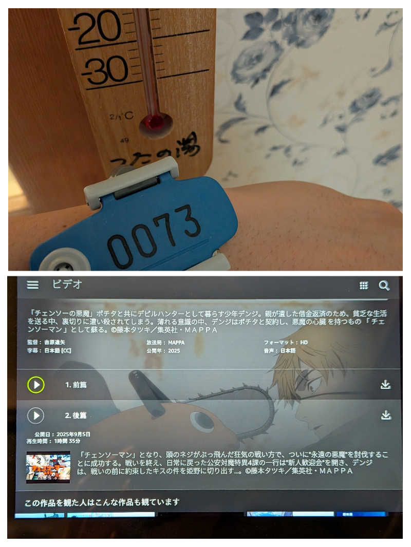 カロリン桶屋さんのつたの湯のサ活写真