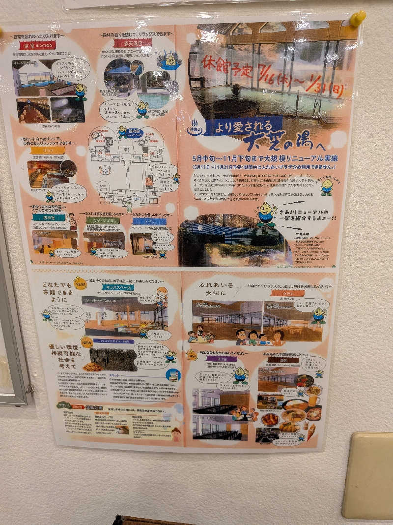 カロリン桶屋さんのふれあい交流センター大芝の湯のサ活写真