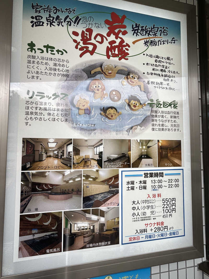 よしさんの亀遊舘のサ活写真