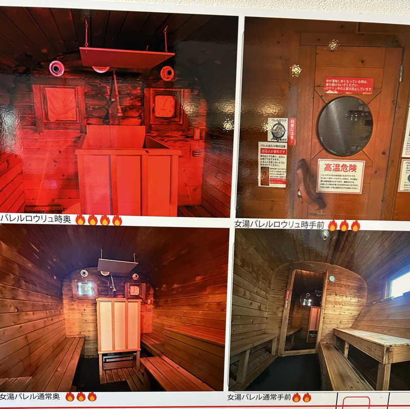 よしさんの富士山天然水SPA サウナ鷹の湯のサ活写真