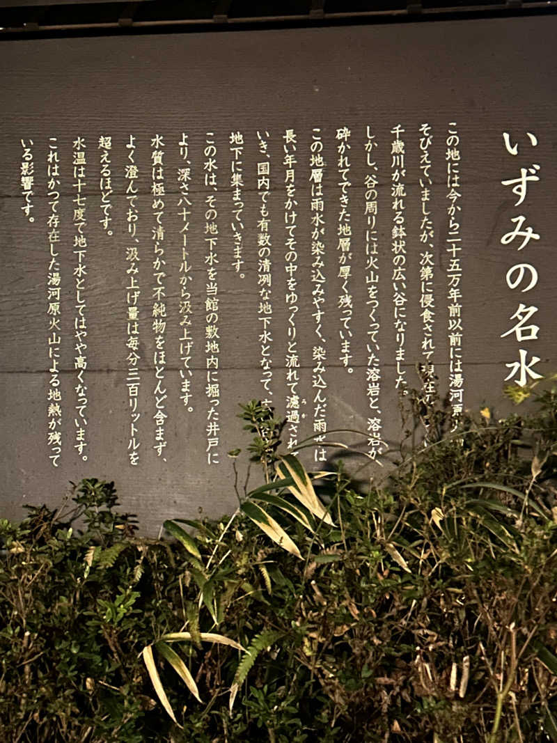 よしさんのいずみの湯 (ニューウェルシティ湯河原)のサ活写真