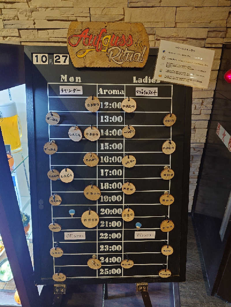 たけちさんのサウナと天然温泉 湯らっくすのサ活写真