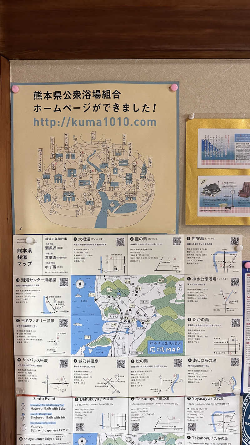 湘南移住した田中夫婦さんの坪井温泉 大福湯のサ活写真