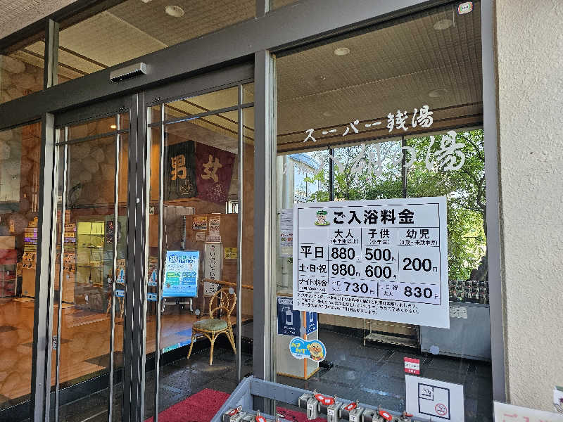 にわとりさんのヨコヤマユーランド緑のサ活写真