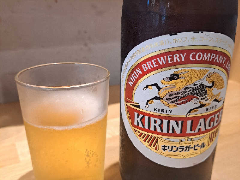 キリンラガービール　瓶ビール