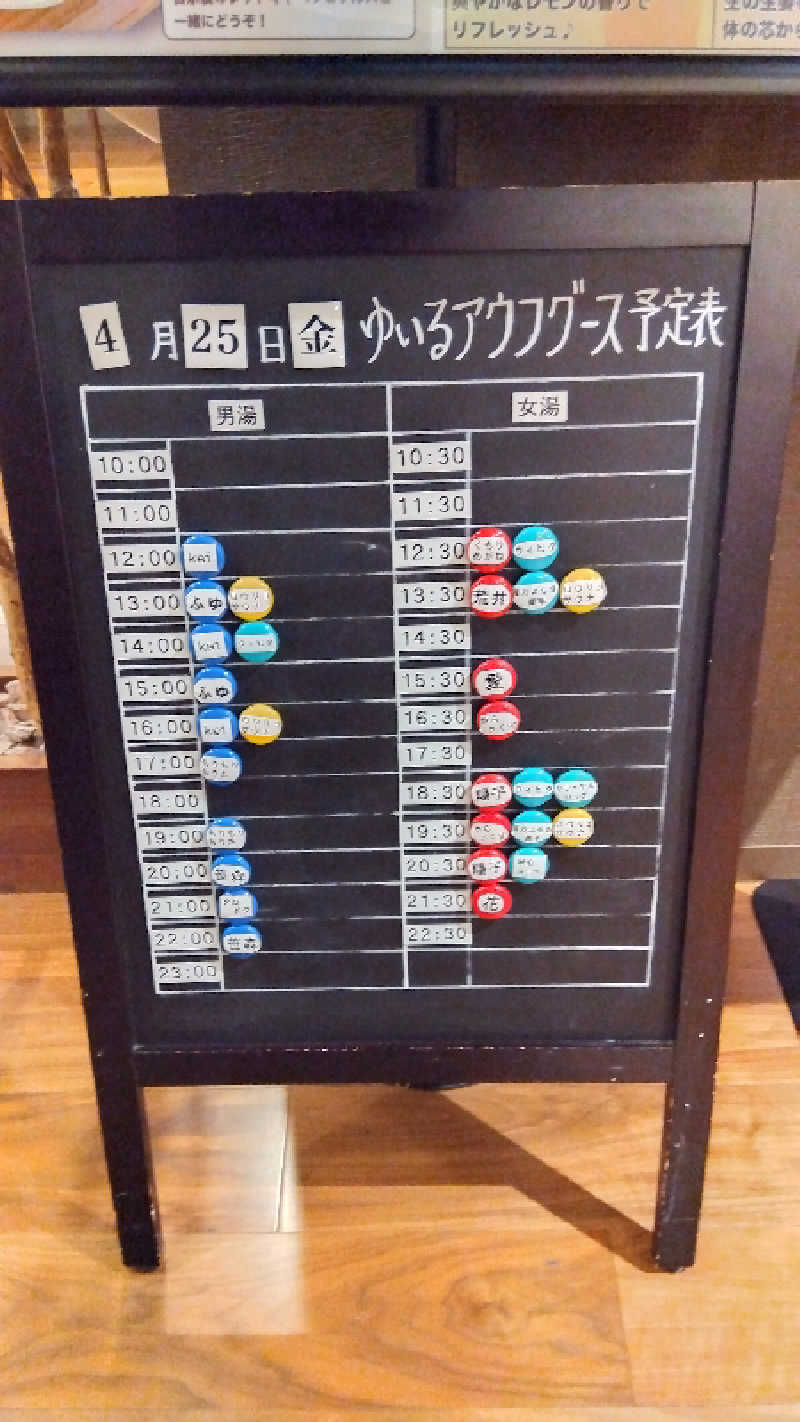 BSデカいひとさんの朝日湯源泉ゆいるのサ活写真