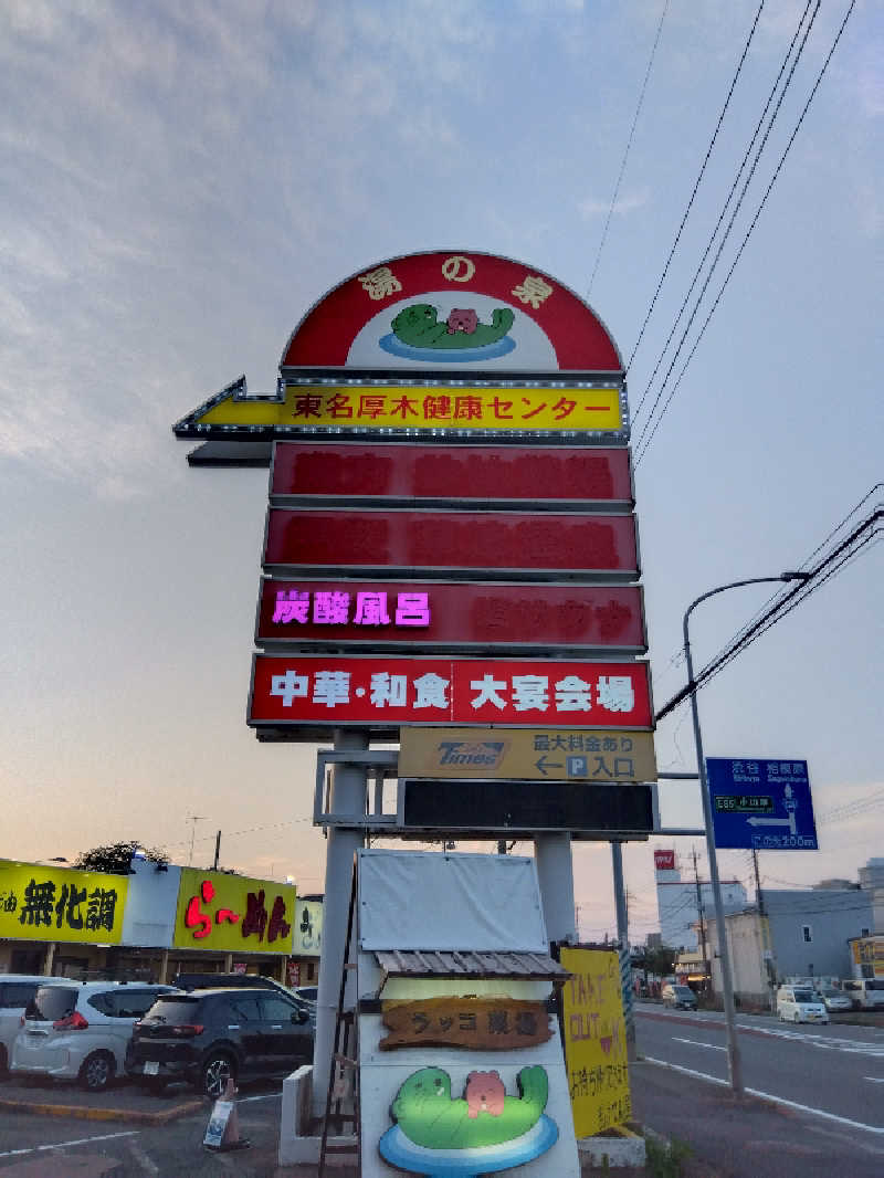 BSデカいひとさんの湯乃泉 東名厚木健康センターのサ活写真