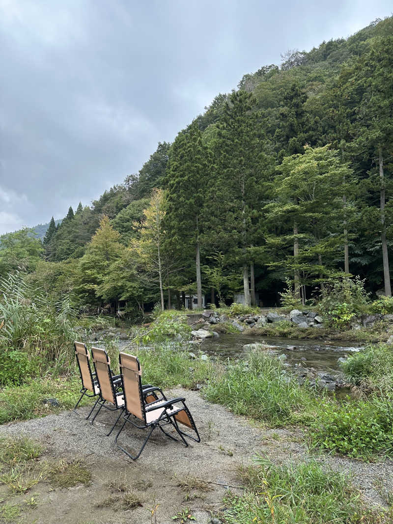 みちこさんの道志川サウナのサ活写真