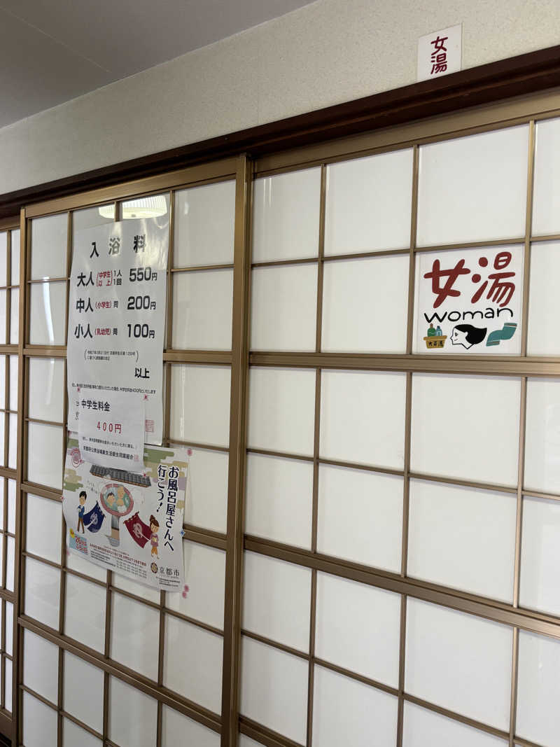 あやまとさんの大正湯(京都駅)のサ活写真