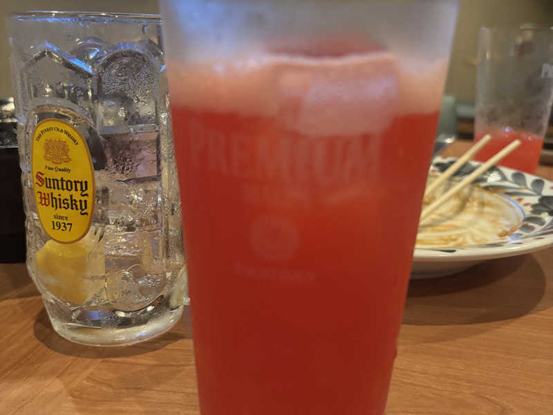 ハイボールとトマトサワー
