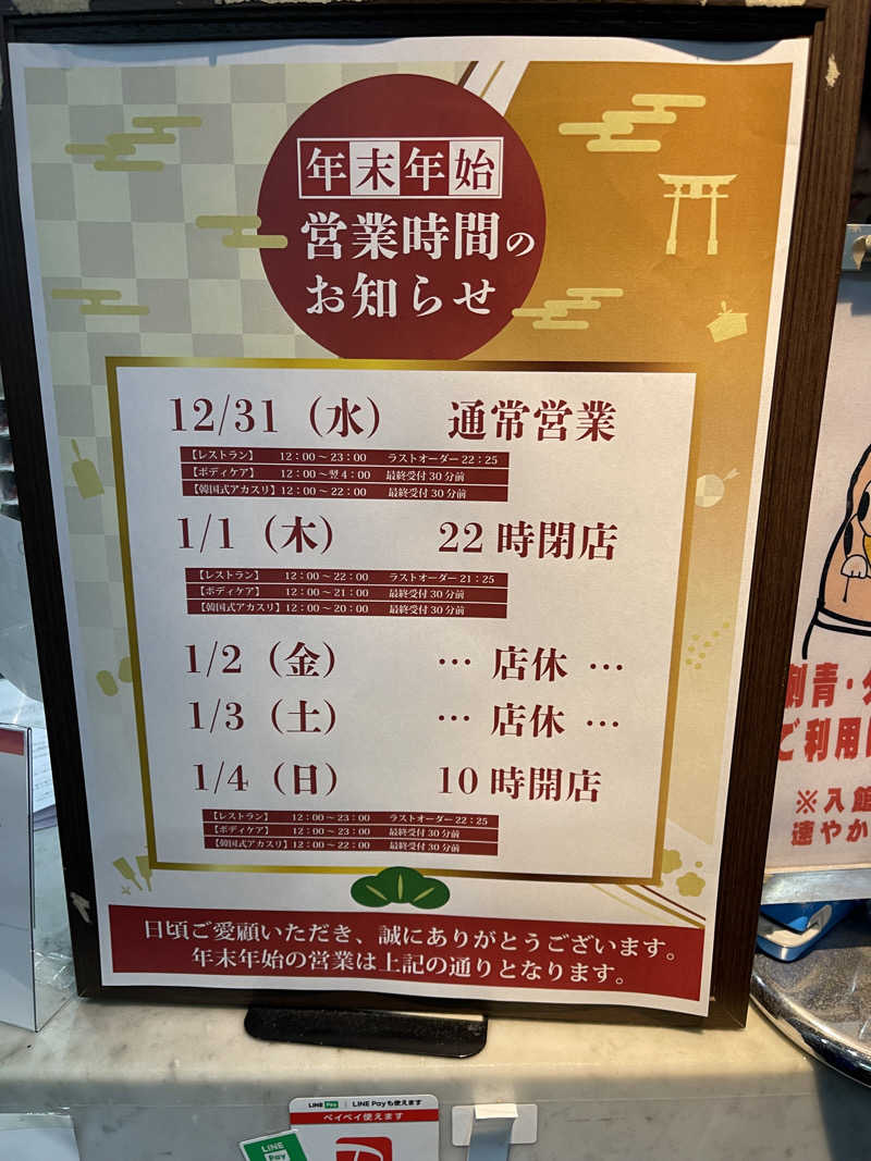 うさぎくんさんのスパ&カプセル ニューウイングのサ活写真