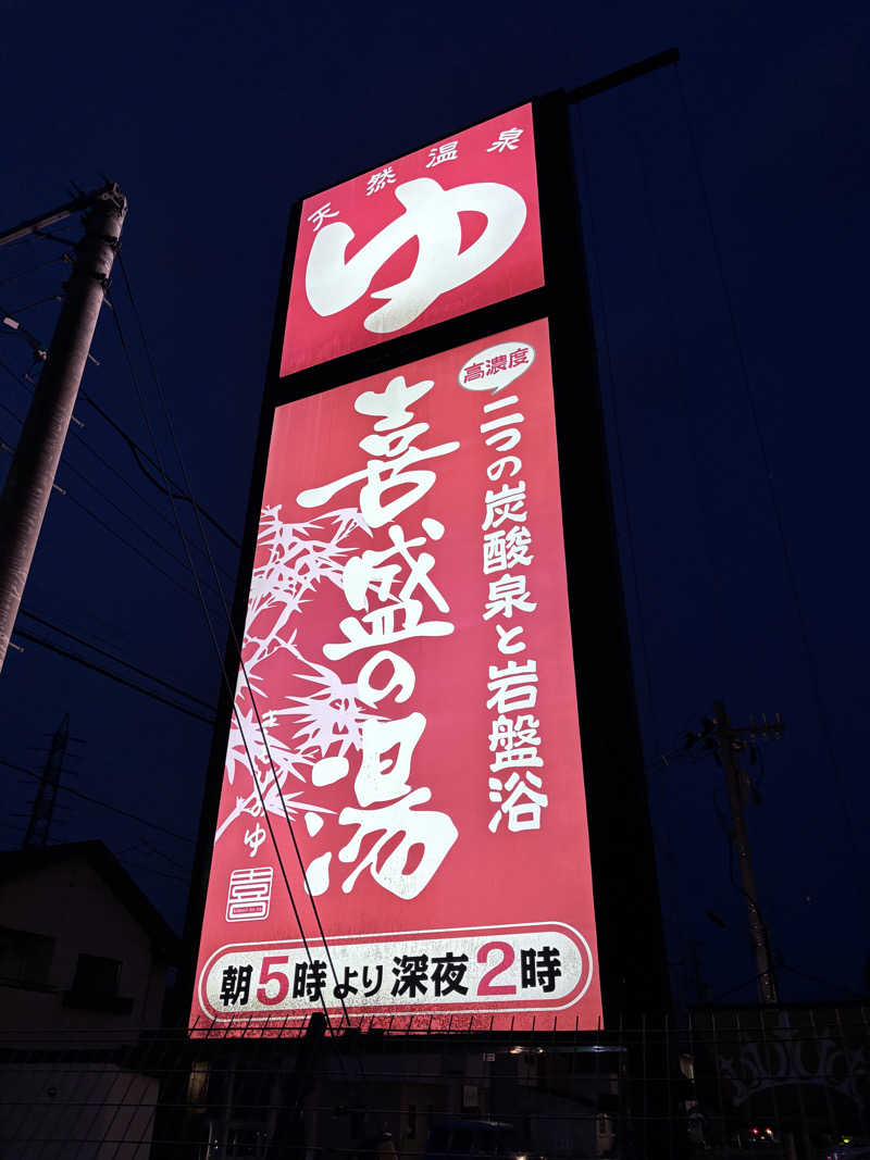 meimei saunnerさんの喜盛の湯のサ活写真