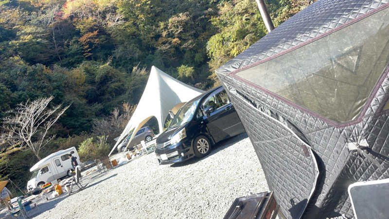黒川智也さんのミロクキャンプ場 関東 神奈川 川サウナ テントサウナのサ活写真