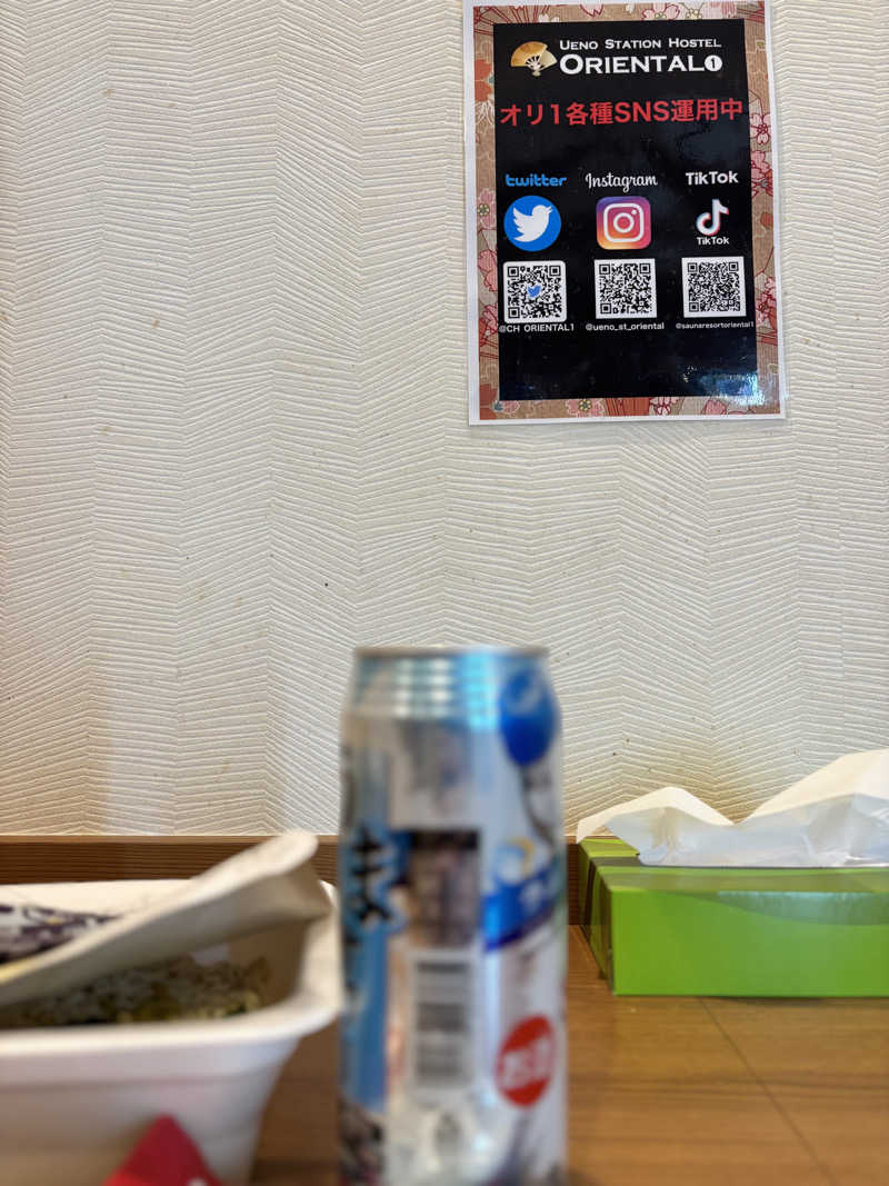 マイケル湾さんの上野ステーションホステル オリエンタル1のサ活写真