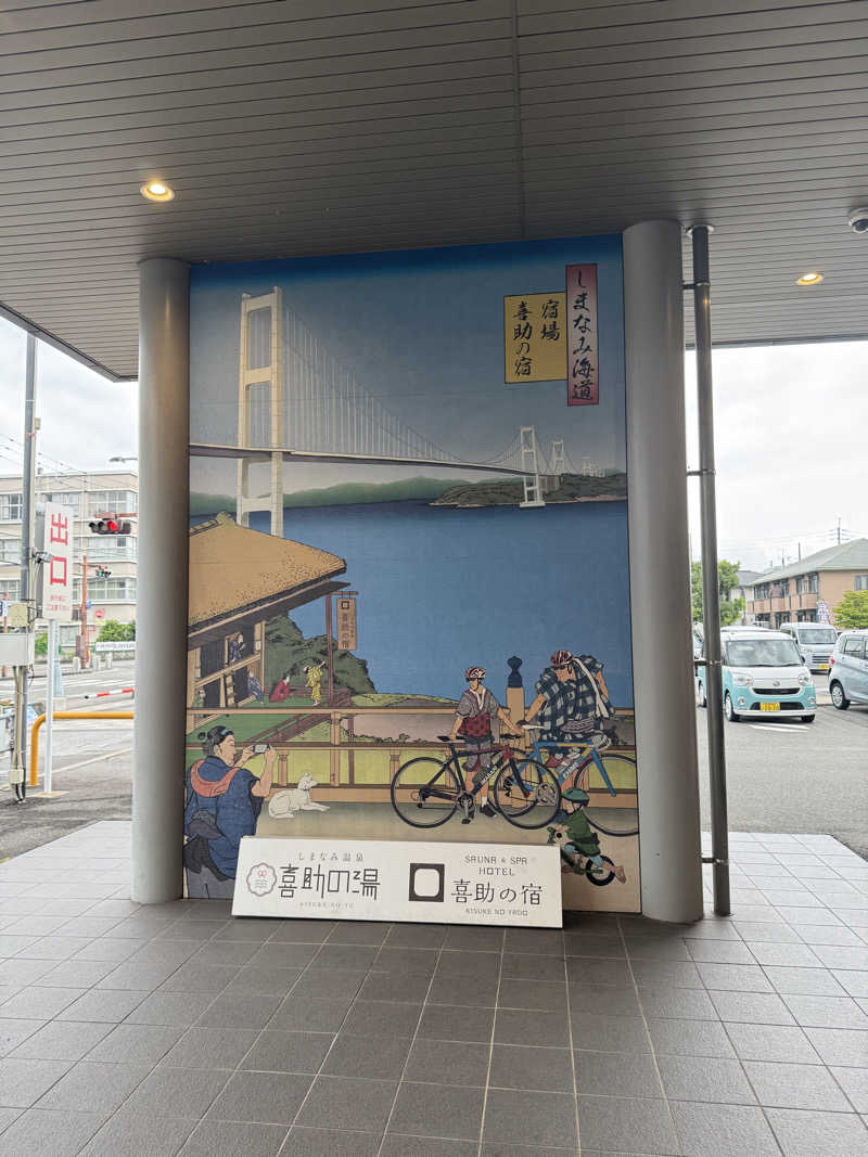 その辺のサラリーマンさんのしまなみ温泉 喜助の湯のサ活写真