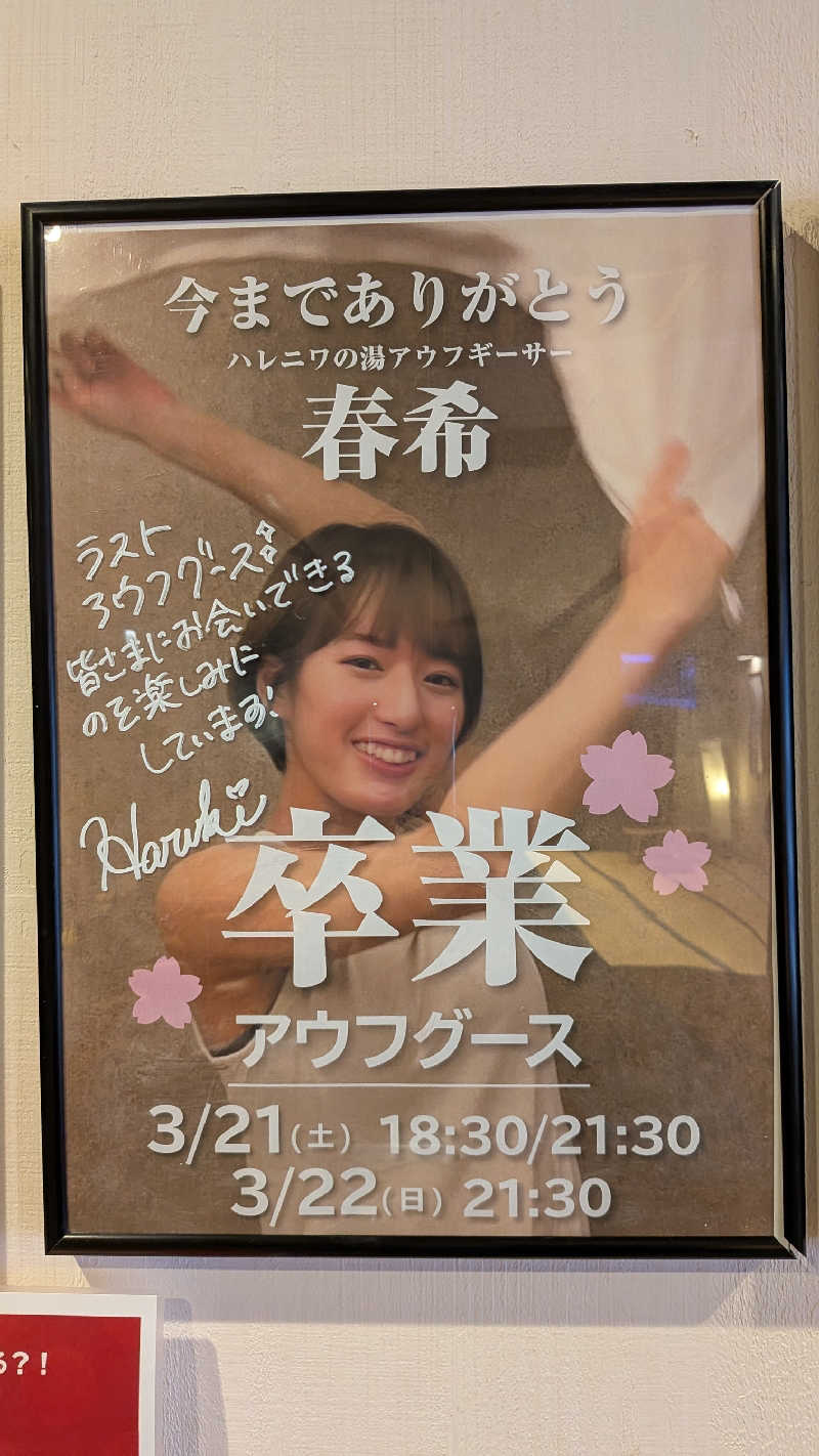 発汗ベェさんのおふろcafé ハレニワの湯のサ活写真