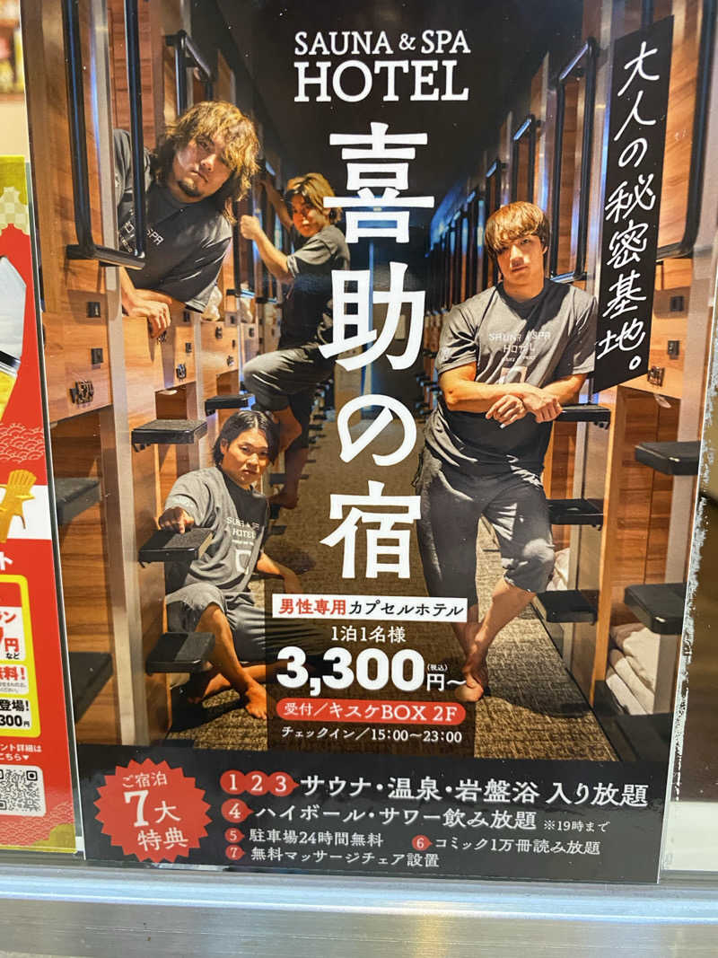 きりゅさんの伊予の湯治場 喜助の湯のサ活写真