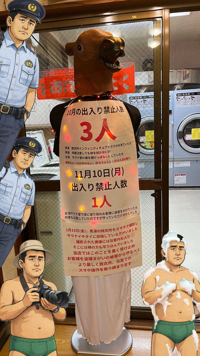 やまさんの平和湯のサ活写真