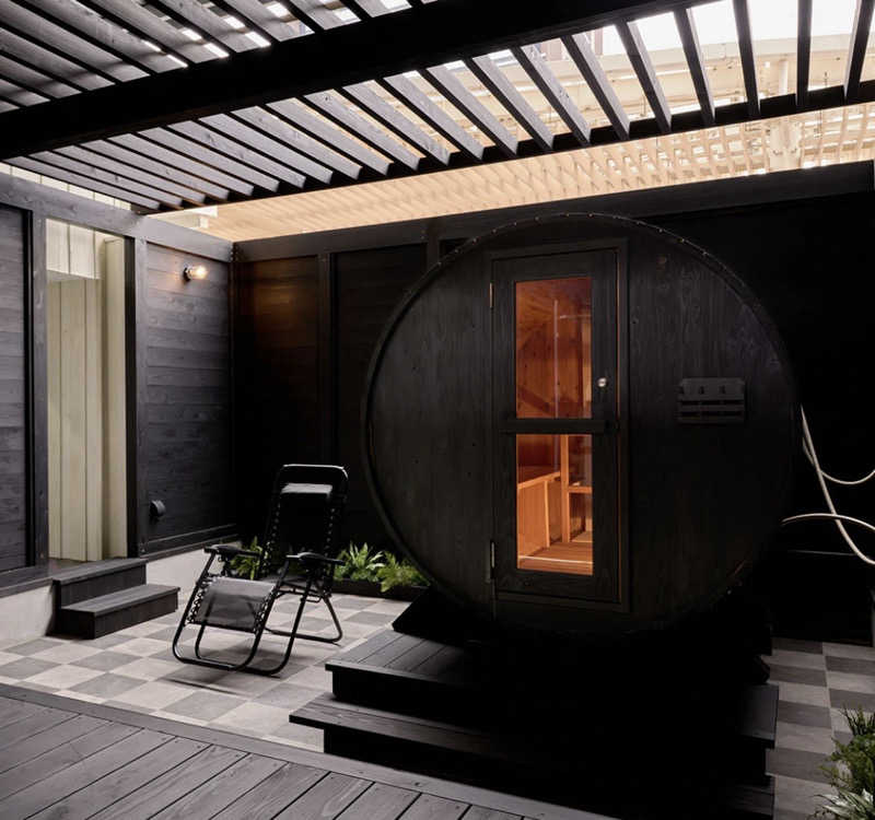 おたけさんのプライベート駅サウナ ととの場のサ活写真