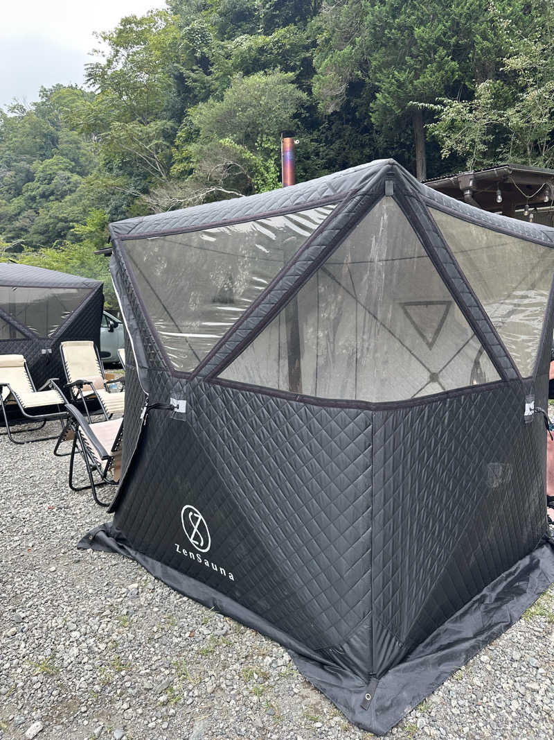 ゆいさんのミロクキャンプ場 関東 神奈川 川サウナ テントサウナのサ活写真