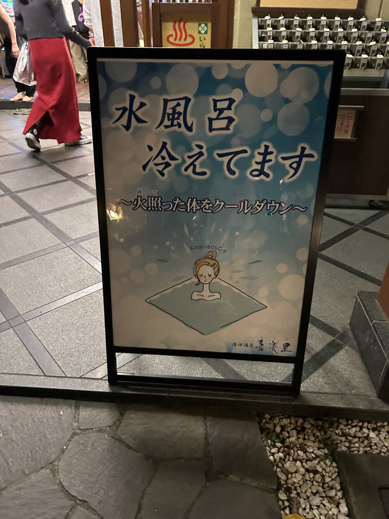 さっささんの溝口温泉 喜楽里のサ活写真