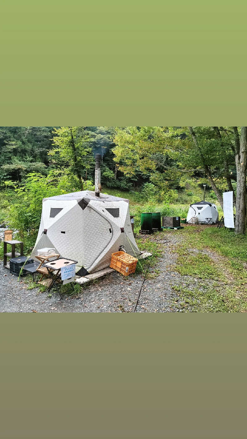 イトントゥさんの道志川サウナのサ活写真