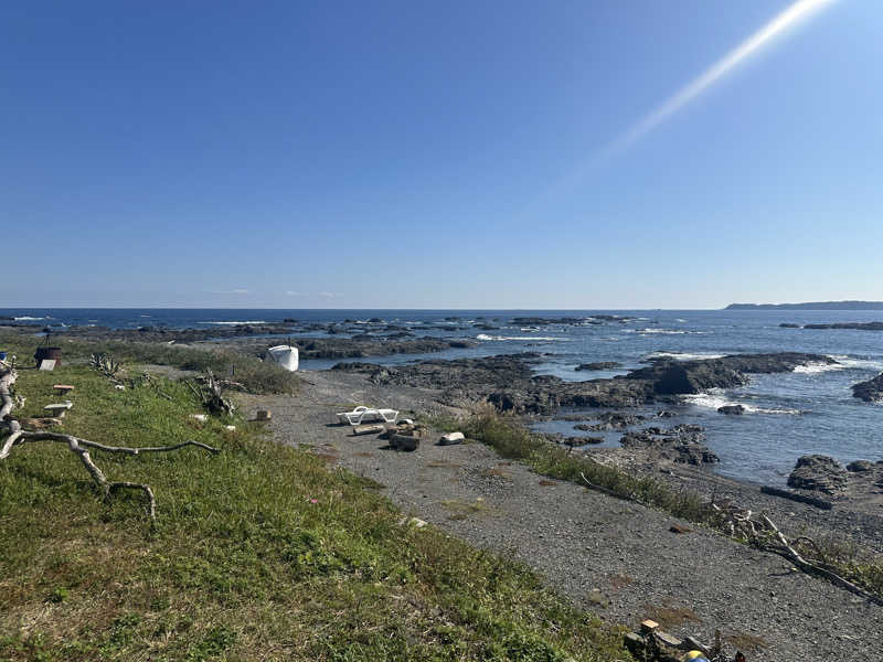 ゆでたまごさんのくじらロックテントサウナのサ活写真