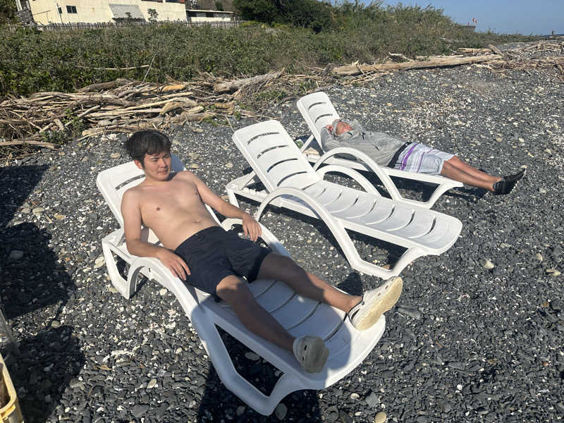 ゆでたまごさんのくじらロックテントサウナのサ活写真