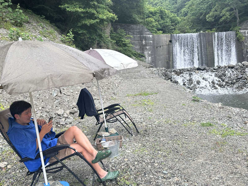 ゆでたまごさんの滝と清流の楽園ドラゴンサウナのサ活写真
