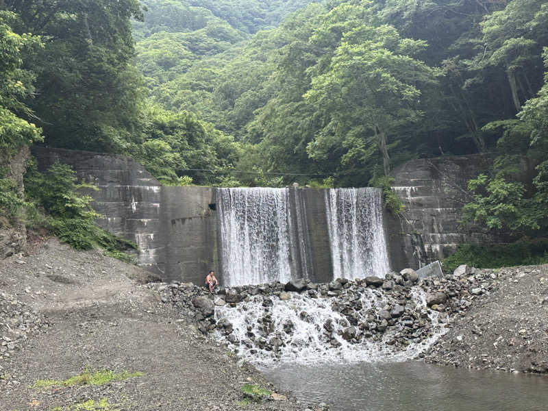 ゆでたまごさんの滝と清流の楽園ドラゴンサウナのサ活写真