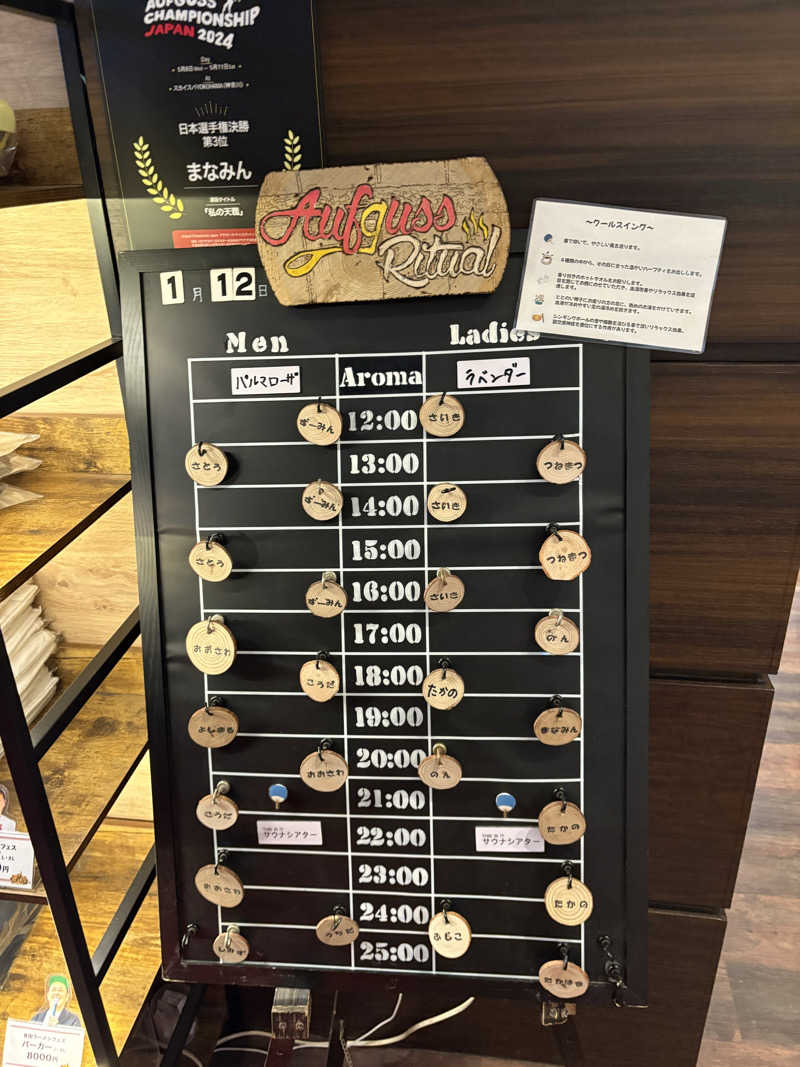 よんさんのサウナと天然温泉 湯らっくすのサ活写真