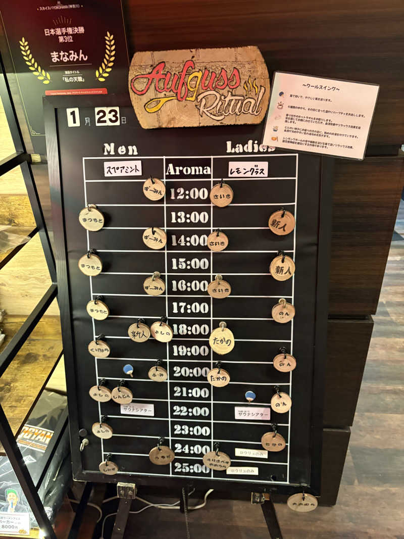 よんさんのサウナと天然温泉 湯らっくすのサ活写真