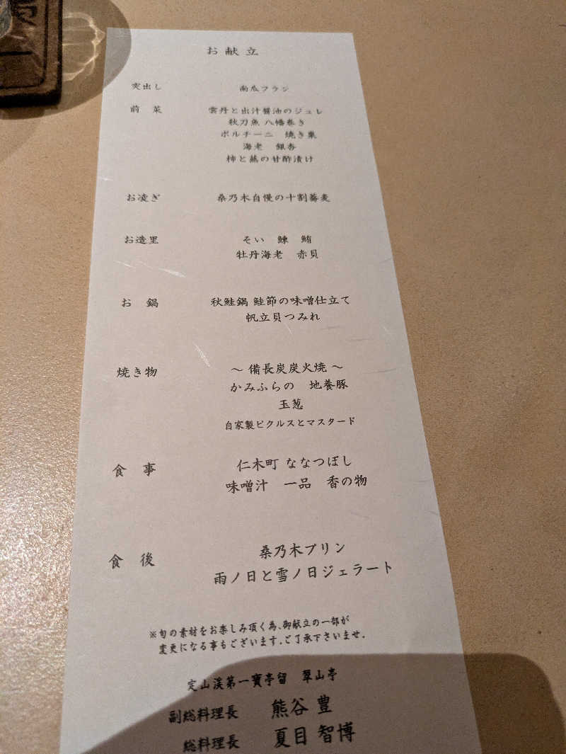 かずさんの休日湯のサ活写真