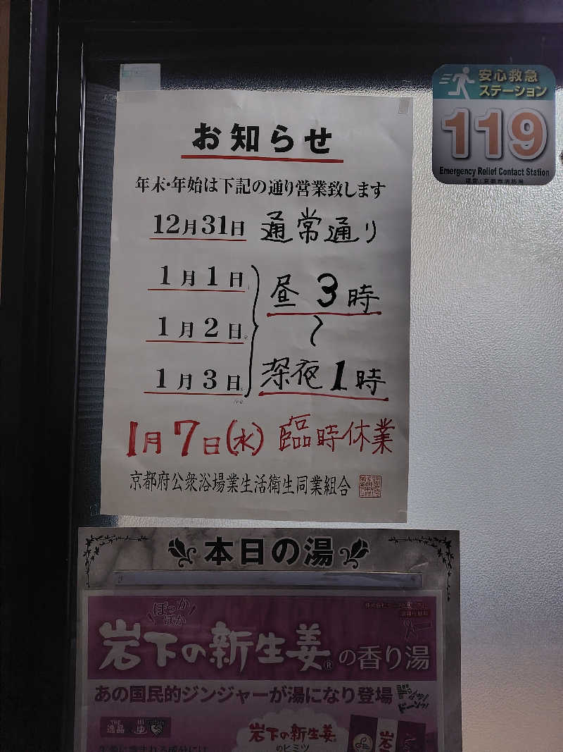 こばやしさんの加茂湯のサ活写真