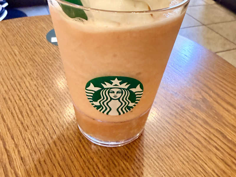 ピーチ & ピーチミルク フラペチーノ®