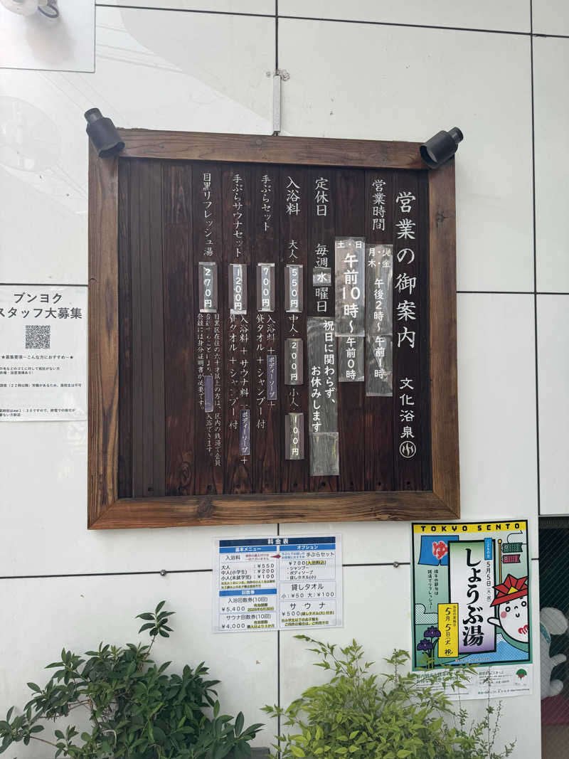 ころころころたさんの文化浴泉のサ活写真