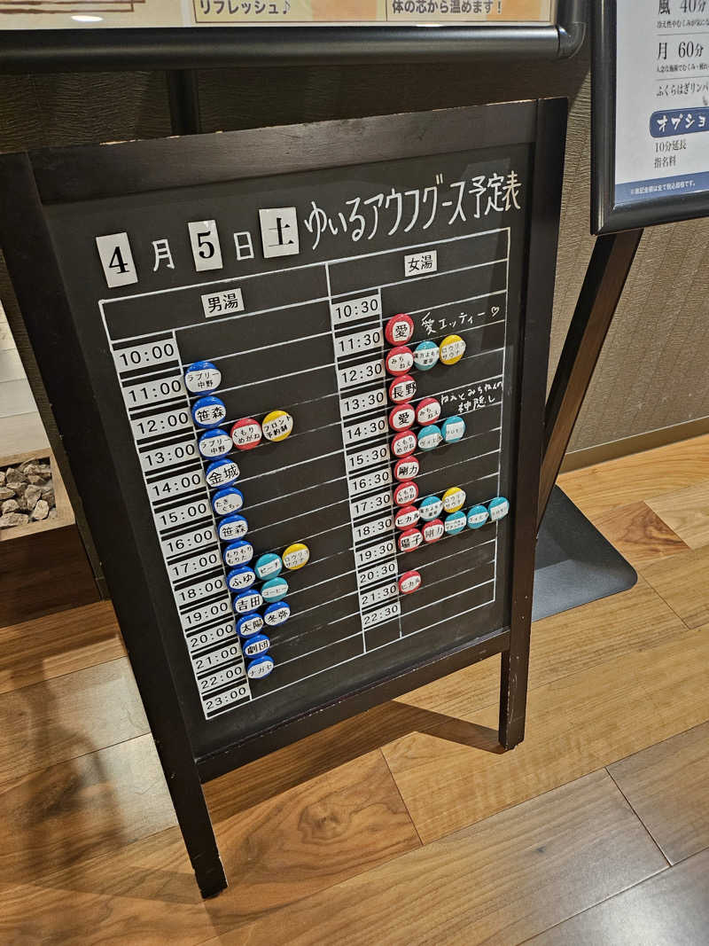 すずさんの朝日湯源泉ゆいるのサ活写真