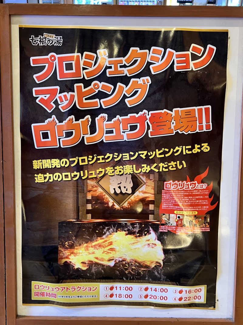 みずさんの天然温泉 七福の湯 前橋店のサ活写真