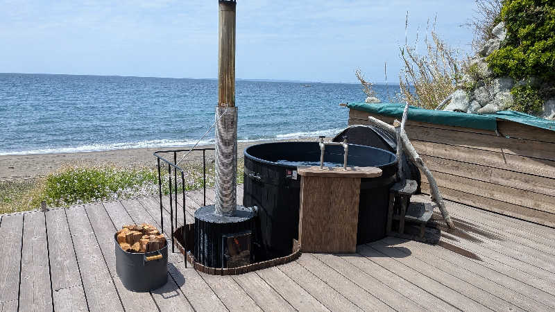 羽衣はがしさんのゆうみ Sauna Cafe (Beach Sauna)のサ活写真