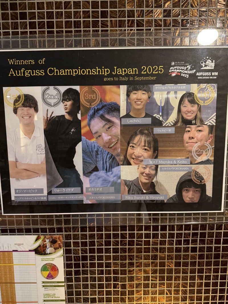 さとしさんのスカイスパYOKOHAMAのサ活写真