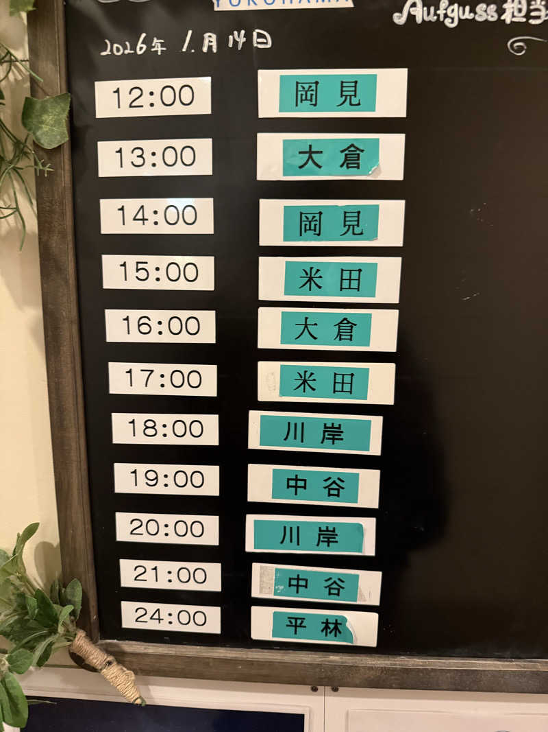 さとしさんのスカイスパYOKOHAMAのサ活写真